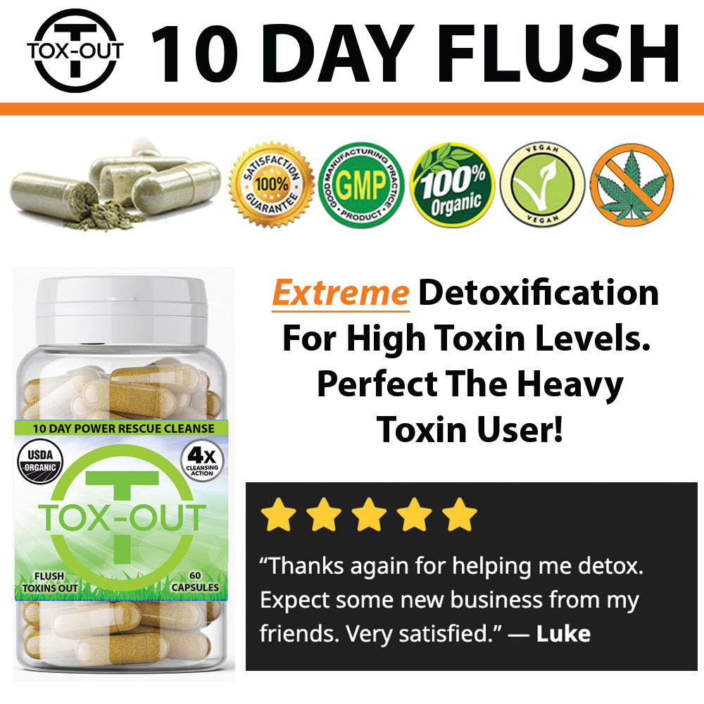 TOX-OUT 10 Day Body Flush Detox Cleanse