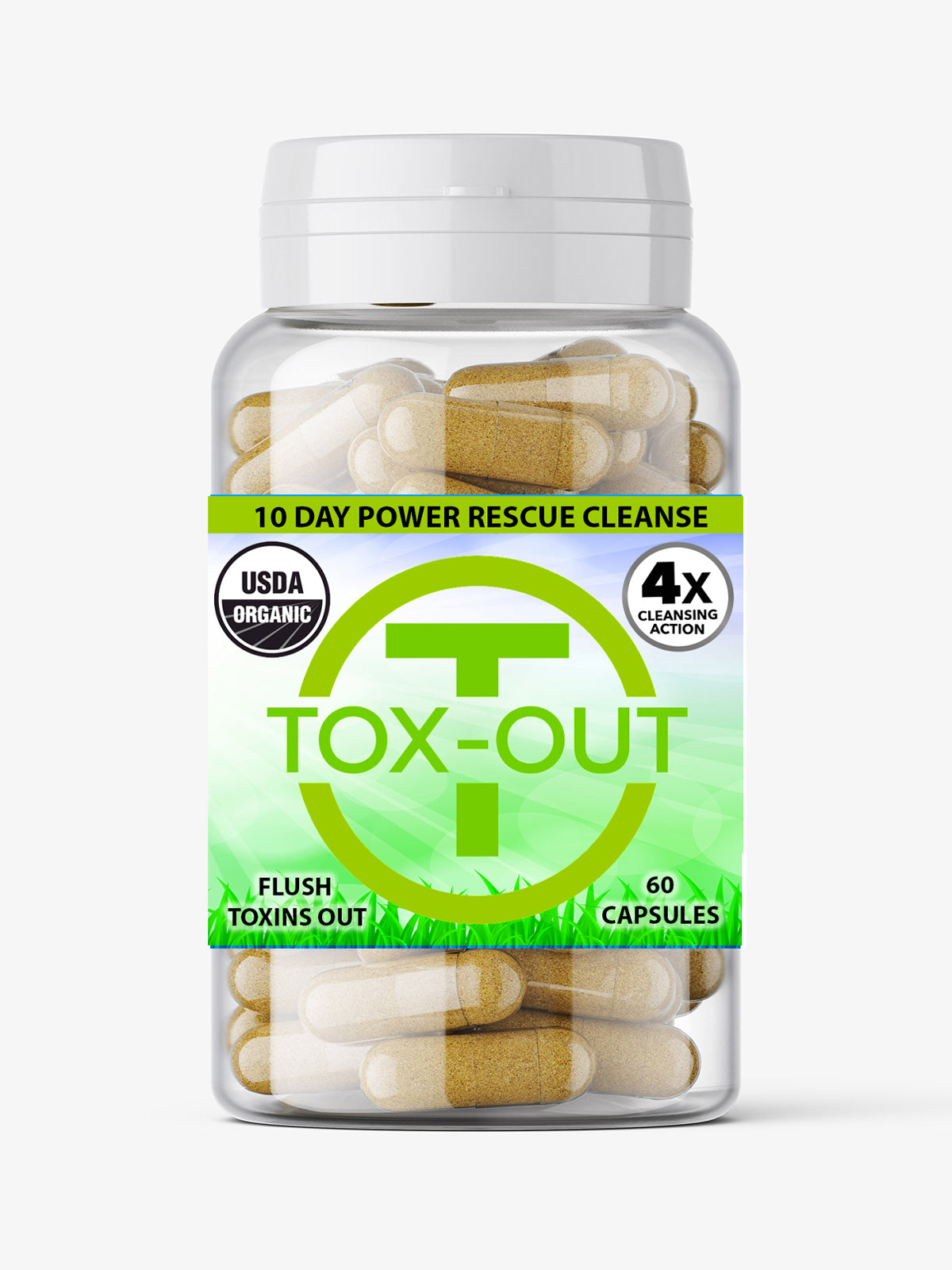 TOX-OUT 10 Day Body Flush Detox Cleanse